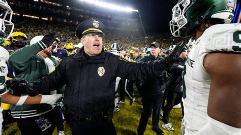 Jonathan Smith Michigan State Staffer Was In The Fray Of Scuffle