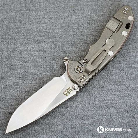 Hinderer Knives Skinny Xm Inch Knife Gen Slicer Stonewash