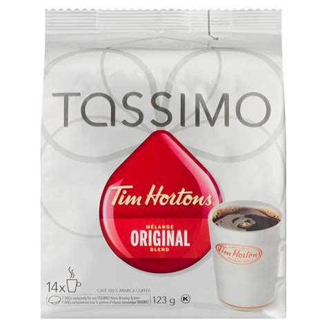 Tim Hortons Tassimo 100 Arabica Coffee Original Blend 123g Giant Tiger