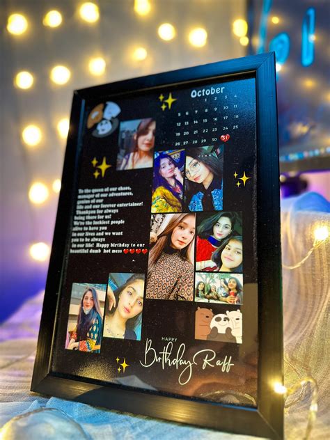 Customize Birthday Frame