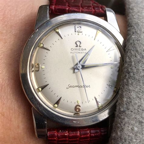 Wts 1953 Omega Seamaster Bumper Automatic All Original Unpolished