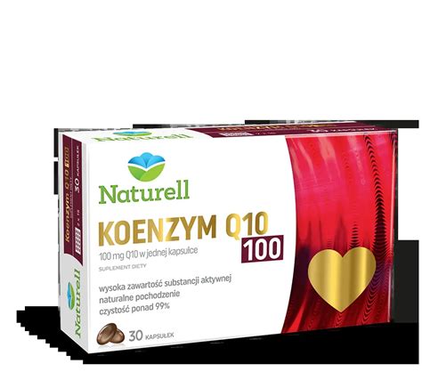 Naturell Koenzym Q10 100 30 kapsułek Produkty Naturell