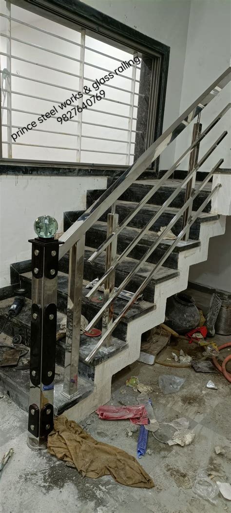 Square Ralling Steel Railing Design Stair Railing Design Steel