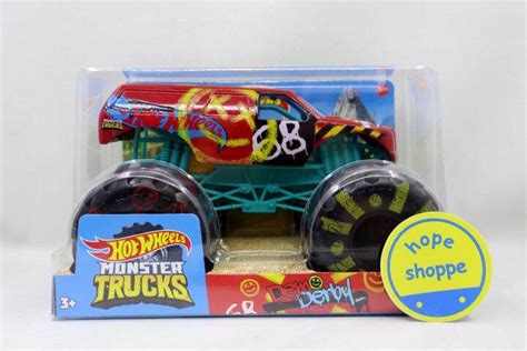 Hot Wheels Monster Trucks Demo Derby Skala Original Mattel Lazada Indonesia