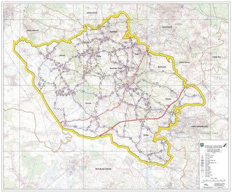 Sieć dróg powiatowych Powiatowy Zarząd Dróg w Wodzisławiu Śląskim