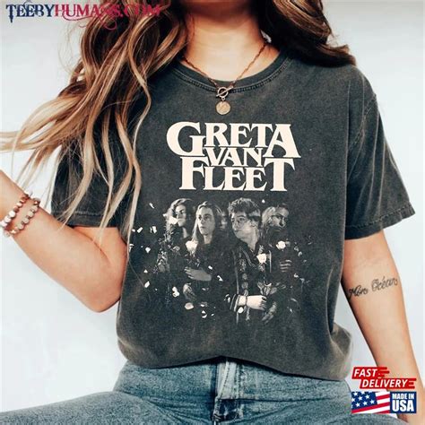 Rock Band Greta Van Fleet Shirt Graphic Starcatcher World Tour 2024 Fan