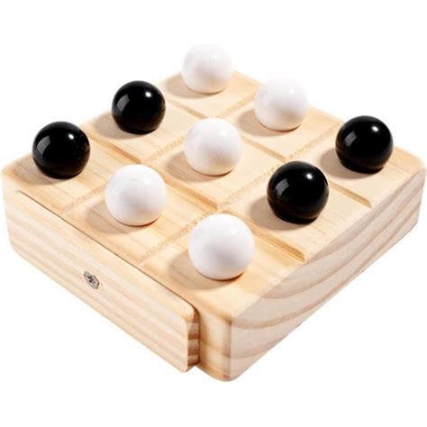 Jeu Xo Pour Jeu D Échecs En Noir Et Blanc Jeux De Société Éducatifs