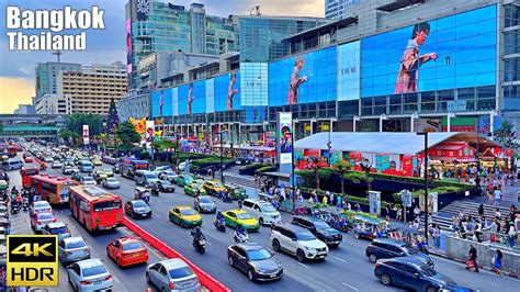 🇹🇭 Bangkok Thailand Walking Tour 🌆 Sukhumvit Road To Siam Square [4k