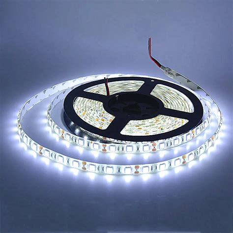 SPLEVISI 5M LED Strip 5050 60LED M DC12V Flexible LED Light Strip RGB