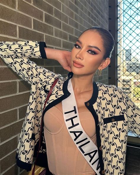 9 Potret Anna Sueangam Iam Miss Universe Thailand 2022