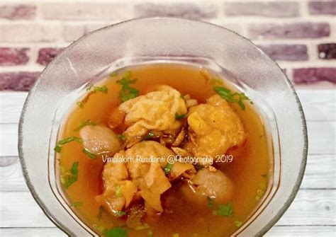 Resep Bakso Cuanki Ala Abang Abang Oleh Vimalakirti Rusdianti Cookpad