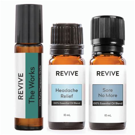 Essential Oil Sets And Kits Revive Essential Oils