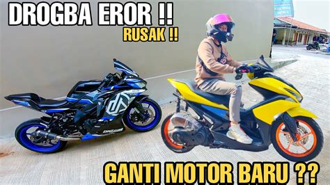 Drogba Erorngonten Pake Motor Baru Kira Kira Mau Jemput Siapa Iya