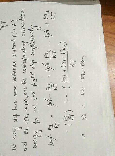 Se Rate Determining Steps Having K A Reaction Occurs In Three Rate