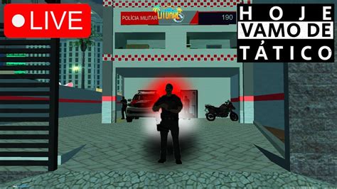 GTA MTA RP PATRULHAMENTO DE FORÇA TÁTICA HOJE VAMBORA PC FRACO