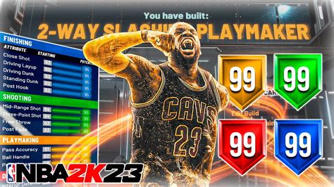 NBA 2K23 NEW BEST 6 8 LEBRON JAMES BUILD IS A DEMIGOD NBA 2K23 NEXT