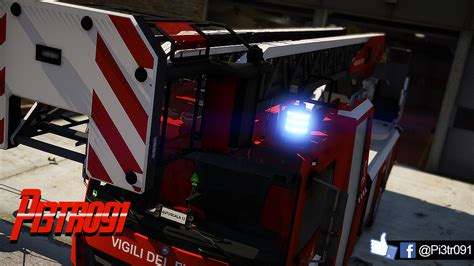 M B Atego Autoscala Vigili Del Fuoco Gta Mods