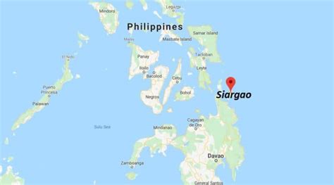 Siargao Map Luzon