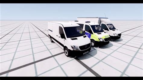 Beamng Drive Mercedes Benz Sprinter Beta Youtube