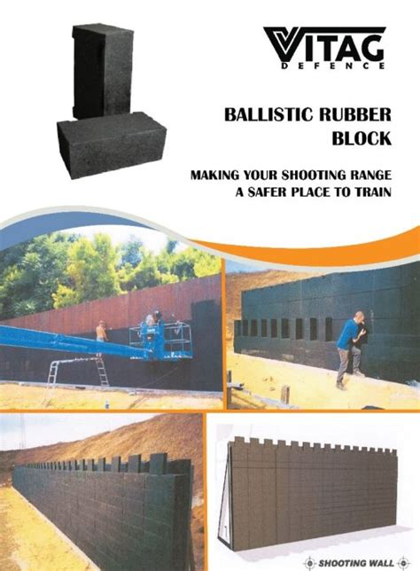 Ballistic Rubber Block