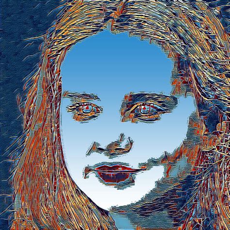 Portrait 39 Digital Art By Amelia Carrie Fine Art America