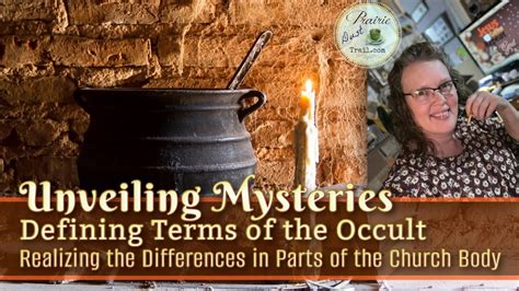 Unveiling Mysteries Defining Terms Of The Occult YouTube