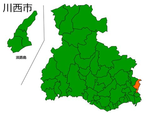 兵庫県の市町村場所画像（カ行）｜都道府県の場所画像置場