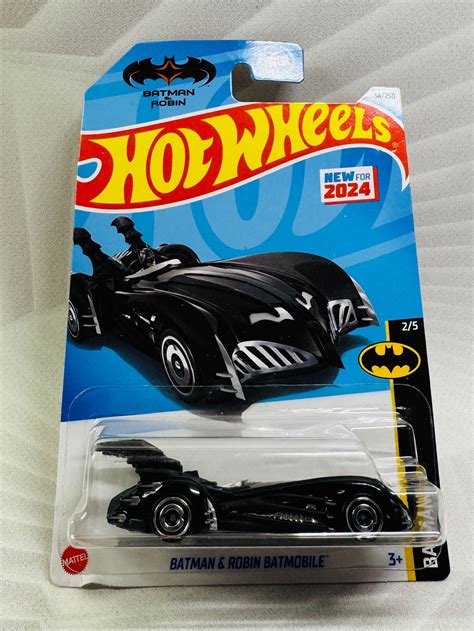 Колекційна машинка Хот Вілс Hot Wheels Batman and Robin Batmobile грн Машинки Тернопіль