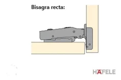 Bisagra Cierre Suave Hafele Codo 0 Cazoleta 35mm Para Mueble En Venta