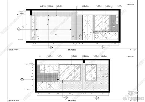 现代二层叠墅室内精装修施工图下载【id1139585632】知末案例馆