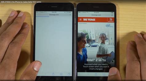 iPhone 6S With 2GB Of RAM vs iPhone 6 (Video)