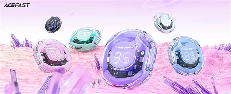 ACEFAST T8 Wireless Earbuds, Bluetooth 5.3 Earphones with Immersive ...