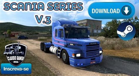 Caminhão Scania Series V3 Top Mod Ets2 1 47 Dalenha Mods