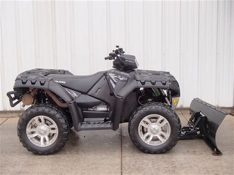 Stock A61064 Used 2009 Polaris Sportsman 550 Xp W Winch And Plow