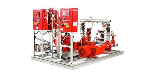 Nische Fire Nische Fire Dual Diesel Hydrantsprinkler Fire Pump Package