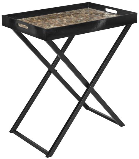 Bay Isle Home Abba Tray Top Cross Legs End Table Reviews Wayfair Canada