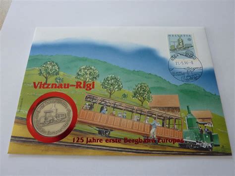 Silbermedaille J Vitznau Rigi Bahn Kaufen Auf Ricardo