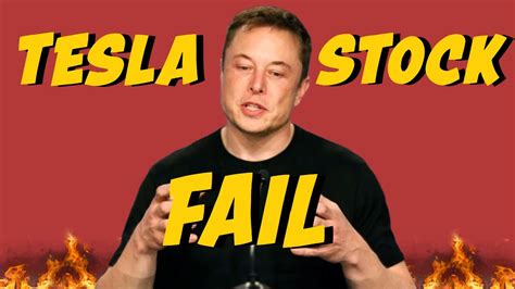 Tesla Stock Crash Fail Deliveries Youtube