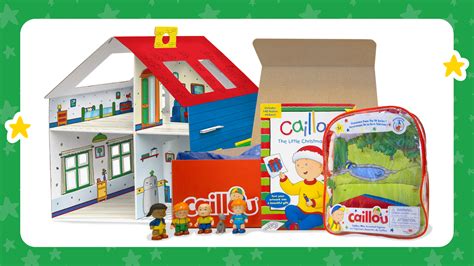 Caillou Celebrates The Holidays with New Caillou Holiday Toy Box Set ...