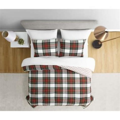 Stewart 6 Piece Reversible Twin Comforter Set In Red Twin Kroger