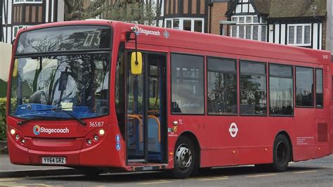 Decent Thrash Stagecoach London 36587 YY64GRZ Bus Route 273 ADL