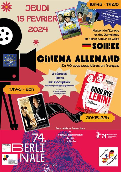 Soirée cinéma Allemand Site officiel de Veauche dans la Loire 42