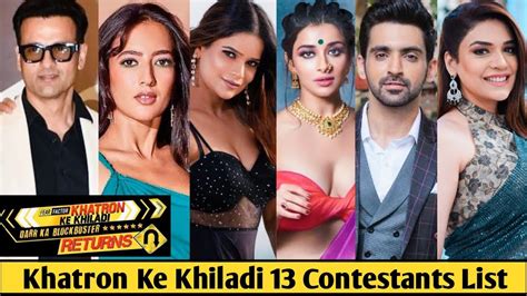 Khatron Ke Khiladi Season Contestants List Shiv Thakare Rohit