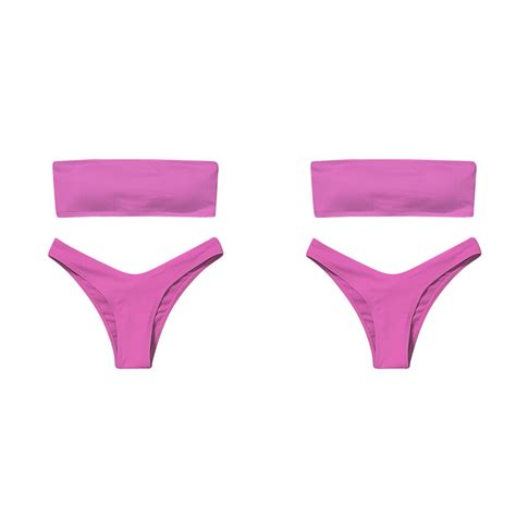 Kcodviy 2 Pcs Swimsuit Waisted Two Bikini Plus Size Bathing Suits Women With Underwire Control