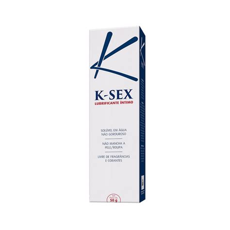 Gel Lubrificante Íntimo K Sex 50g