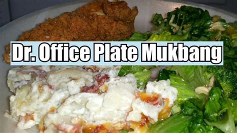 61 Dr Office Plate Mukbang Youtube Mukbang Food Plates