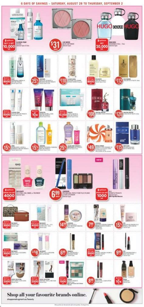 Shoppers Drug Mart Promotional Flyer - Valid from 28.08 to 02.09 - Page