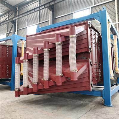 High Output 5 20 Tons Square Tumbler Sieve Linear Swing Sifter Machine