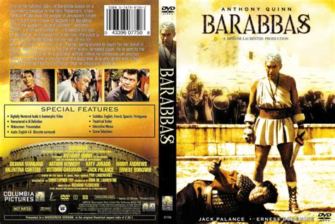 BARABBAS (1961) R1 DVD Cover & Label - DVDcover.Com