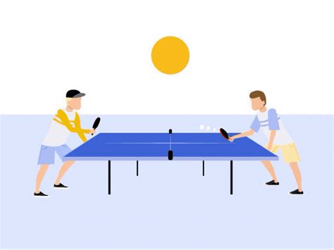 Ping Pong Game by Maxim Popov on Dribbble